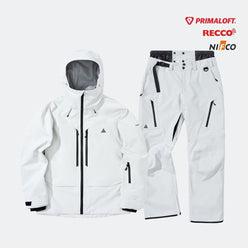 NANEND P cotton - filled & built - in RECCO waterproof and warm snowsuit set - Unisex - NANEND