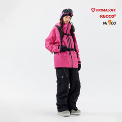 NANEND P cotton - filled & built - in RECCO waterproof and warm snowsuit set - Unisex - NANEND