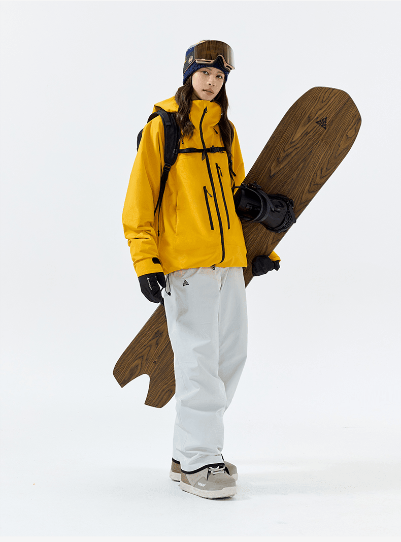 NANEND P - Cotton Warm and Waterproof Professional Ski Pants Core Fit - Unisex - NANEND