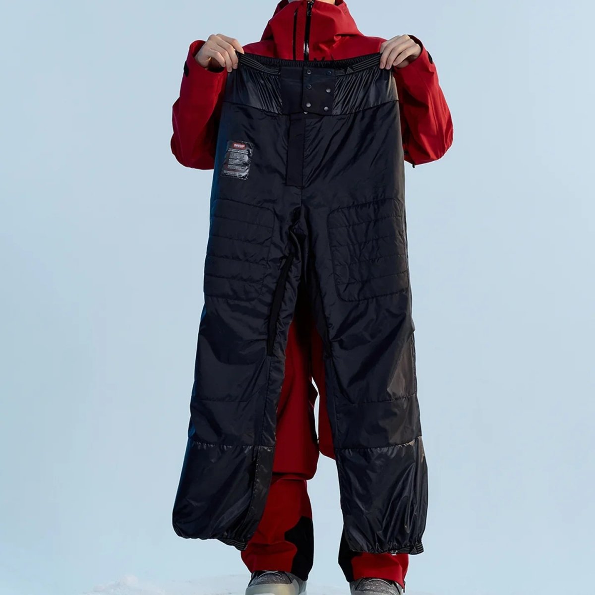 NANEND P - Cotton Warm and Waterproof Professional Ski Pants Core Fit - Unisex - NANEND