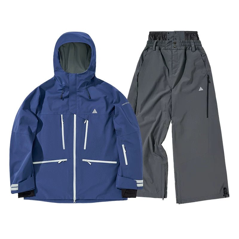 NANEND PRIMALOFT Cotton - Filled Windproof Waterproof Warm Snowsuit Set - Unisex - NANEND