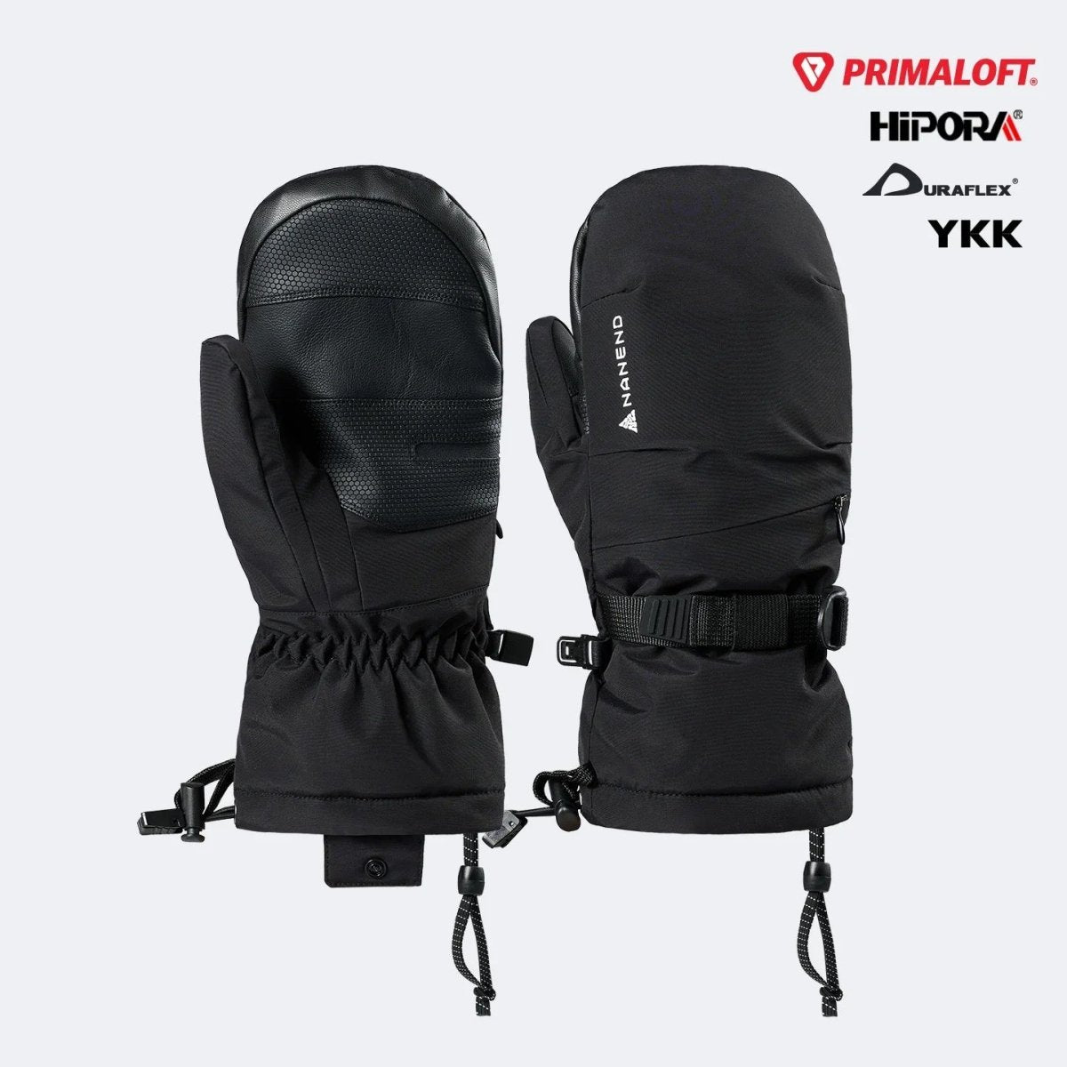 NANEND Primaloft padded thermal ski gloves - NANEND