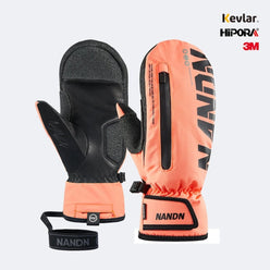 NANEND Professional ski gloves with built - in wrist protection and waterproof design - NANEND