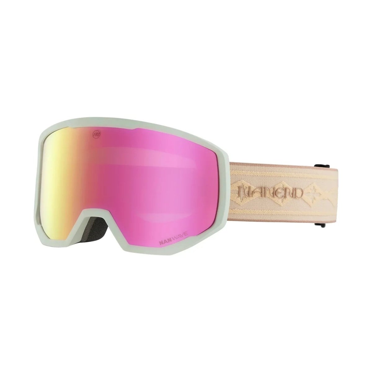 NANEND Replaceable sponge, ultralight, Maillard color scheme Ski Goggles NG20 - NANEND