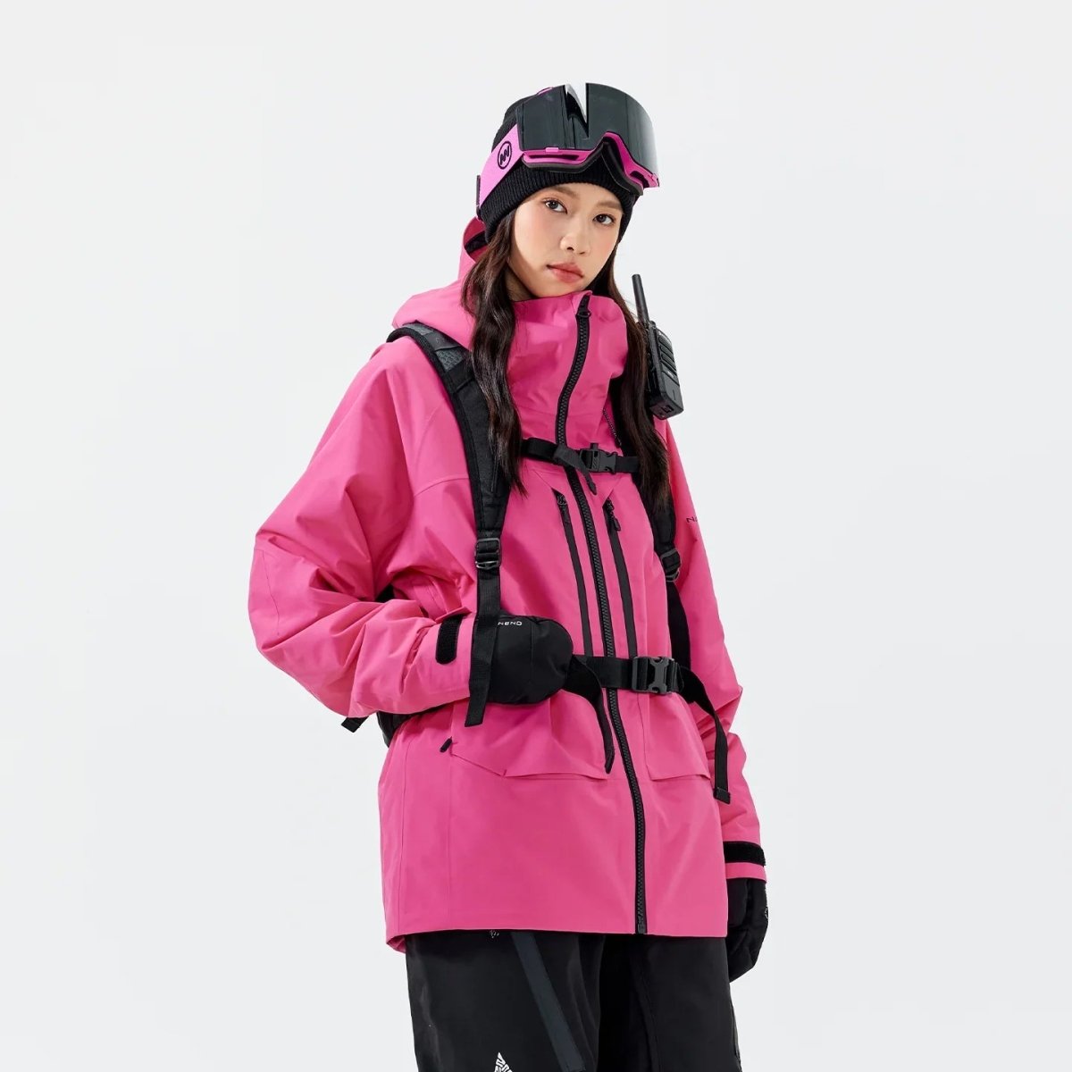 NANEND Rime Series 3L Fully Seam - Packed NanFlex Ski Jacket - Unisex - NANEND