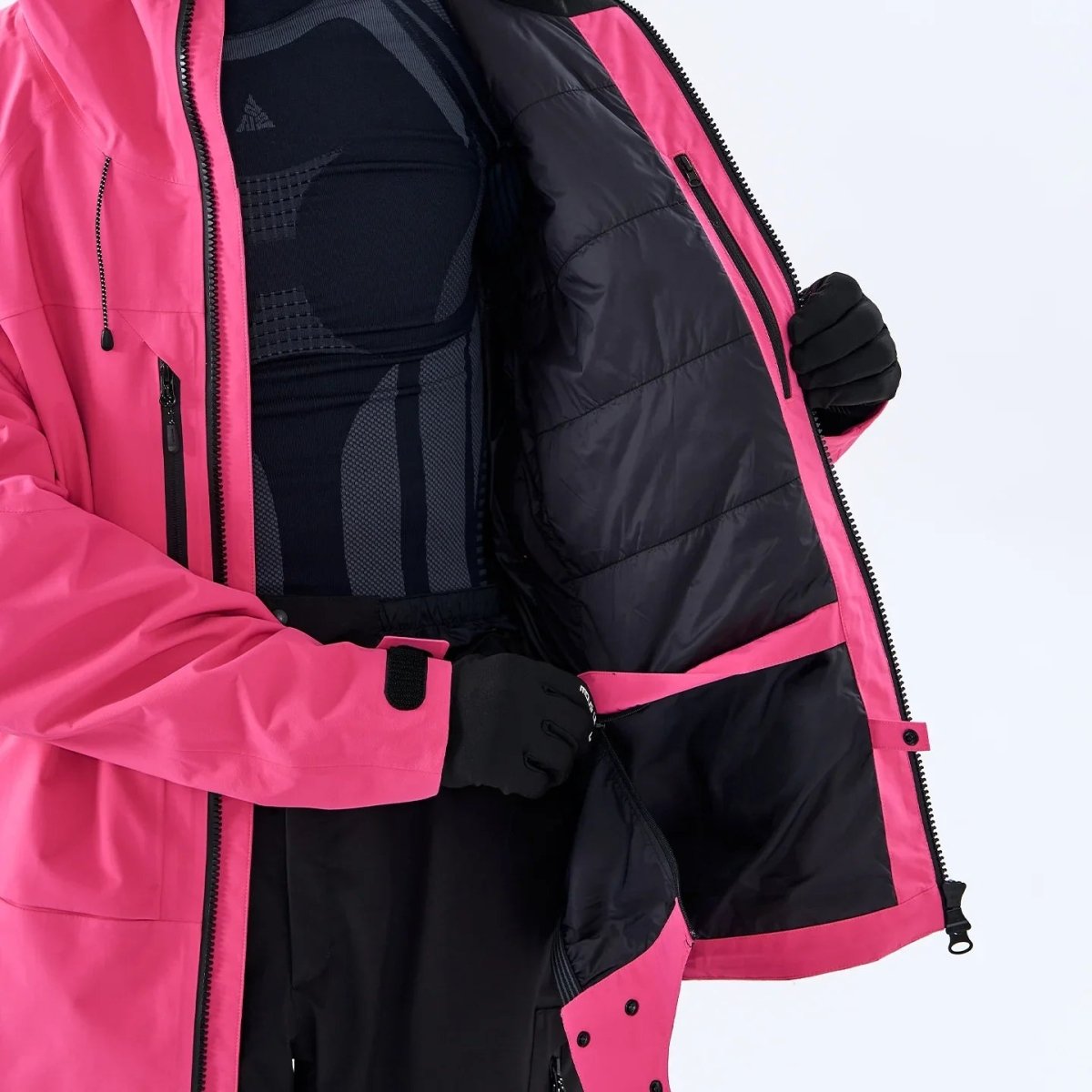 NANEND Rime Series 3L Fully Seam - Packed NanFlex Ski Jacket - Unisex - NANEND