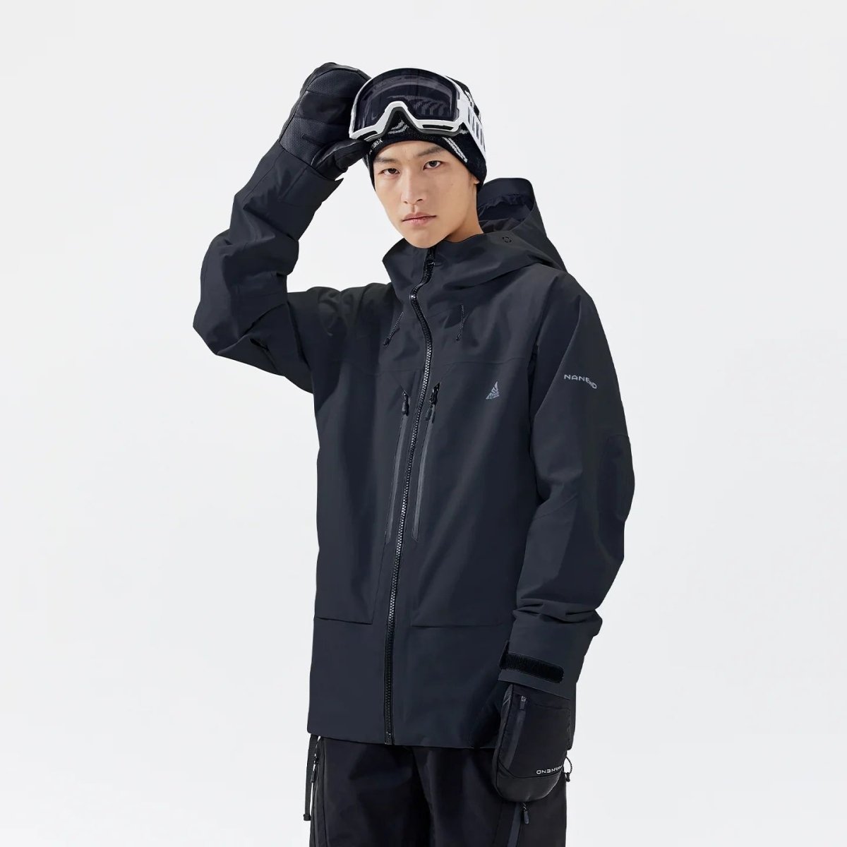 NANEND Rime Series 3L Fully Seam - Packed NanFlex Ski Jacket - Unisex - NANEND