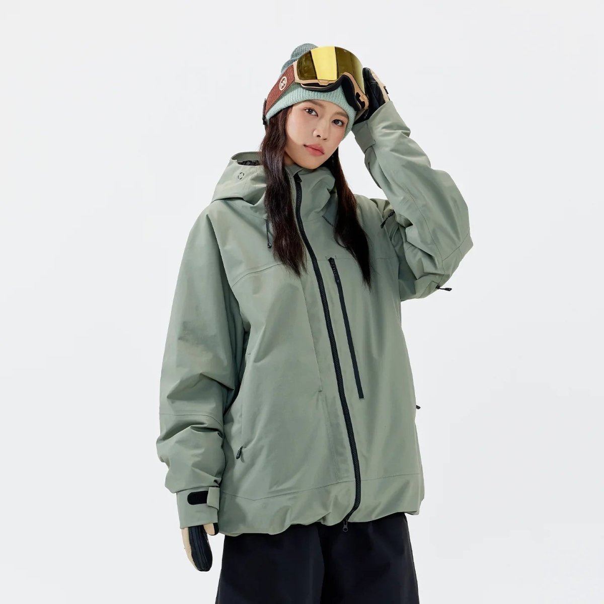 NANEND Skyline CORE Series 3L Waterproof Snow Jacket with Fully Filled Cotton - Unisex - NANEND