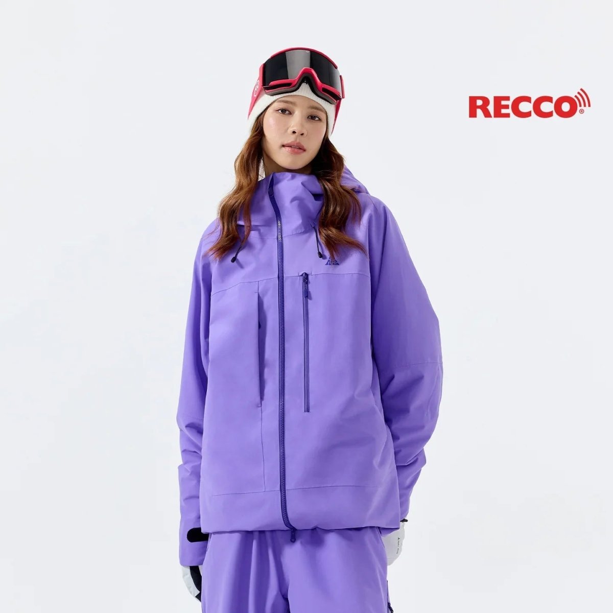 NANEND Skyline CORE Series Built - in RECCO 3L Waterproof Fully Seamed Ski Jacket - Unisex - NANEND