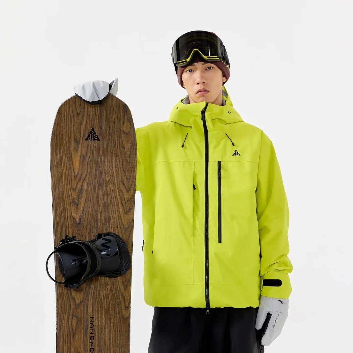 NANEND Skyline CORE Series Built - in RECCO 3L Waterproof Fully Seamed Ski Jacket - Unisex - NANEND