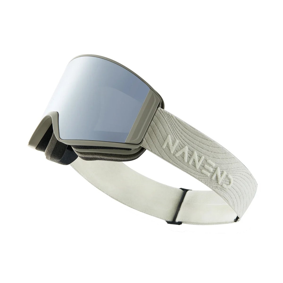 ski goggles silver NANEND Slide-on Cooling Ski Goggles NG22