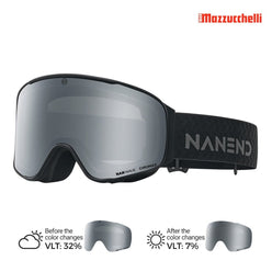 NANEND Small - framed, all - weather, photochromic flip - top Ski Goggles NG24MAX - NANEND