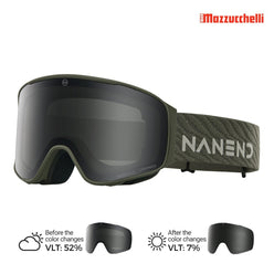 NANEND Small - framed, all - weather, photochromic flip - top Ski Goggles NG24MAX - NANEND