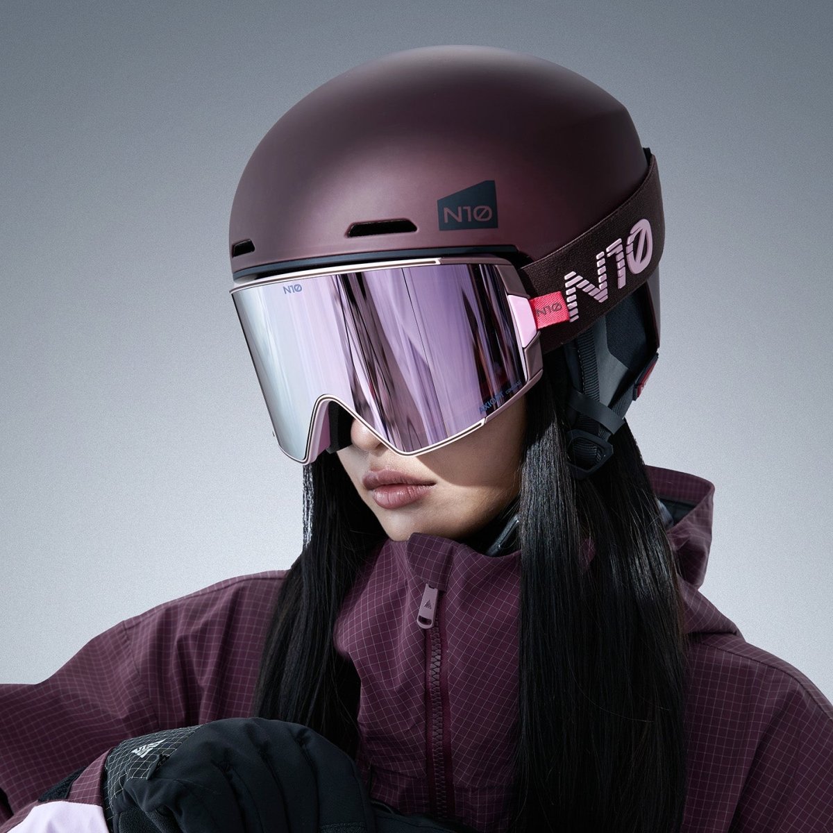 NANEND SNAP Master – AXIOPT High - Contrast Anti - Fog Magnetic Side Opening Ski Goggles N10 - NANEND