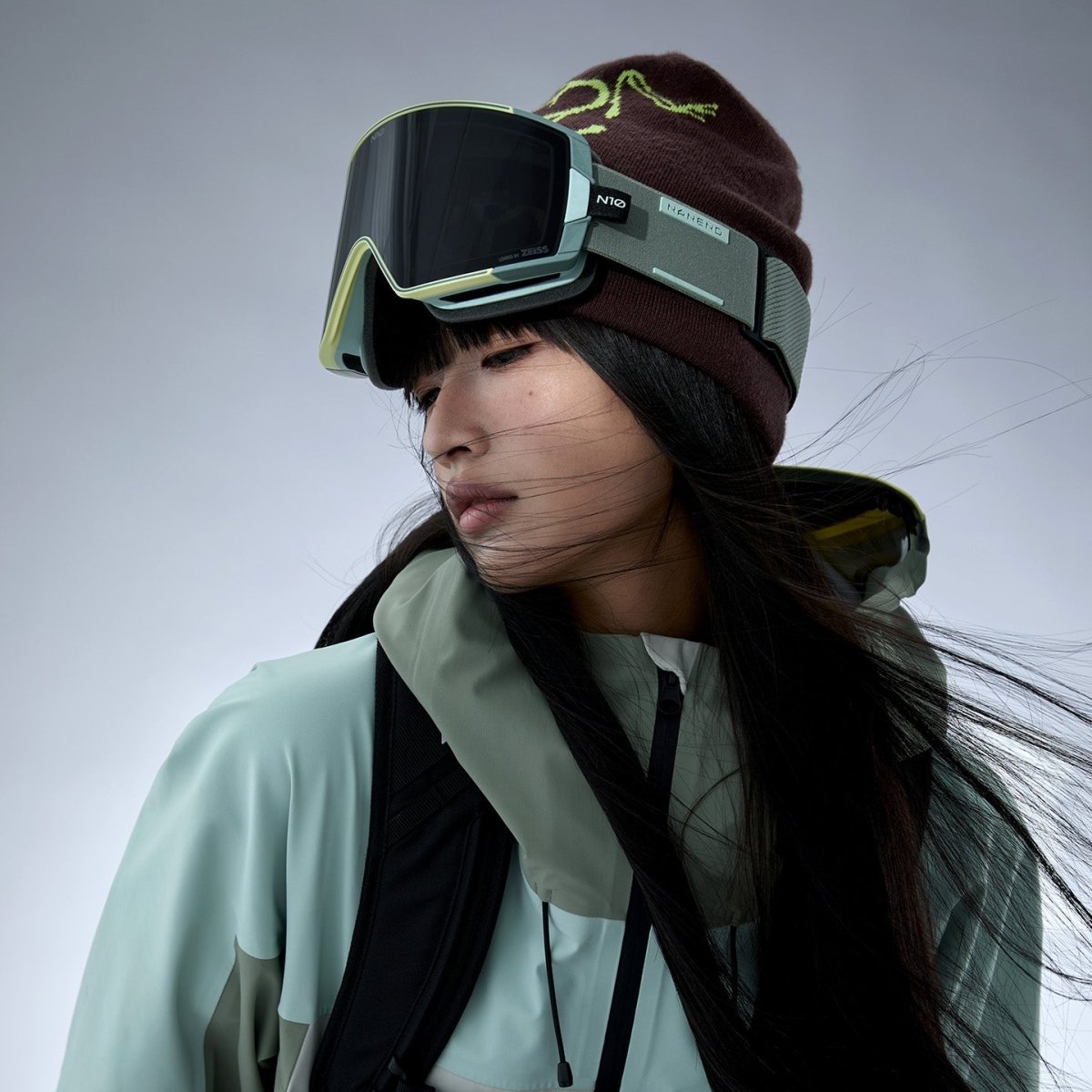 NANEND SNAP MASTER Zeiss HD Side - Open Magnetic Ski Goggles N10cs - NANEND