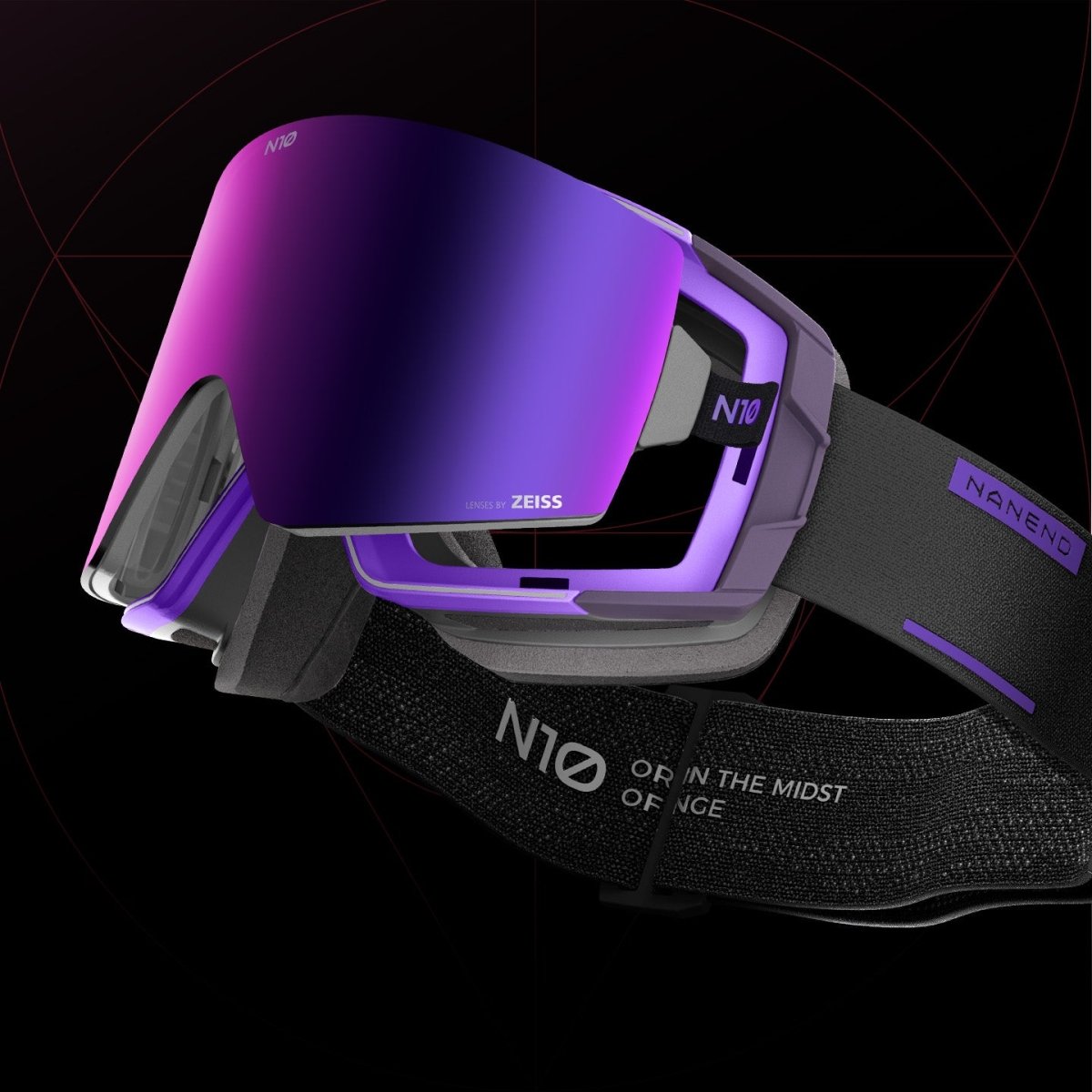 NANEND SNAP MASTER Zeiss HD Side - Open Magnetic Ski Goggles N10cs - NANEND
