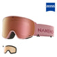 NANEND Transient - Dual ZEISS Lens Anti - Fog Bamboo Textured Straps Ski Goggles NG24Pro - NANEND