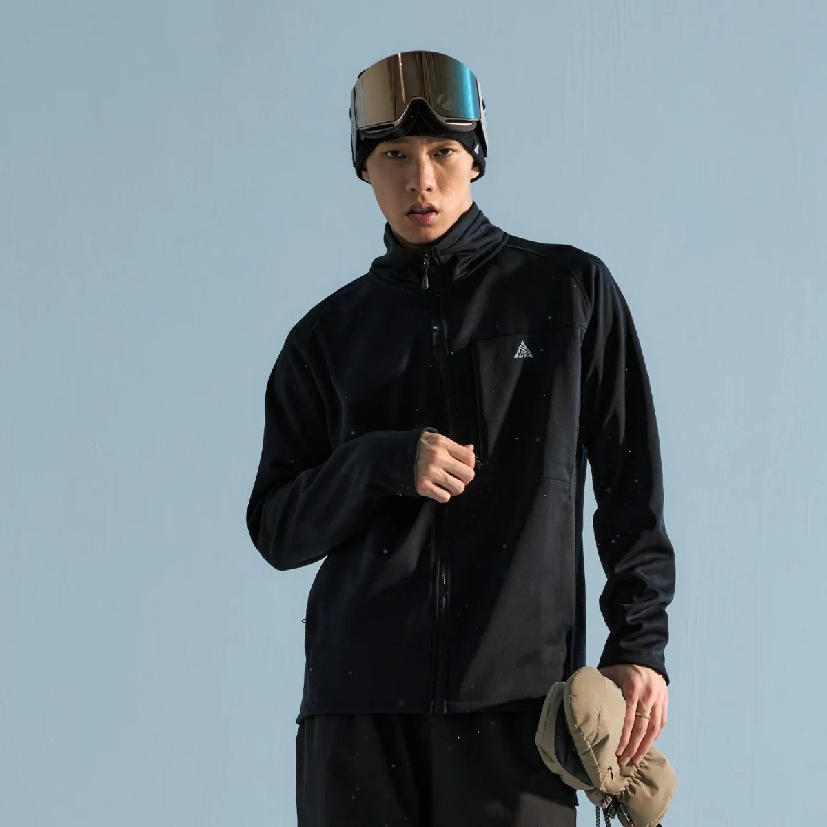 Nanend Warm Moisture - Repelling Fleece Jacket Women Inner Layer for Outdoor Skiing - NANEND