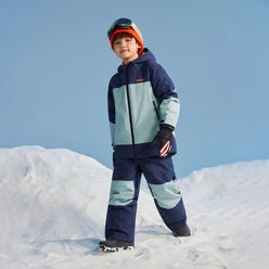 NANEND Warm & Waterproof Ski Suit Color - Blocked for Boys and Girls - NANEND