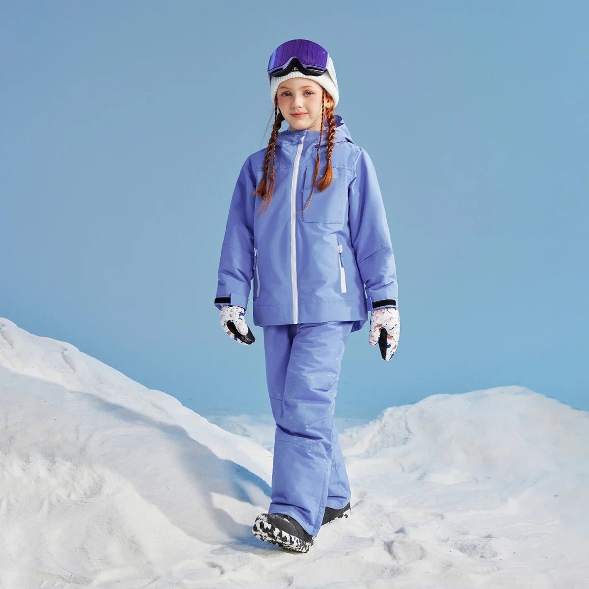 NANEND Warm & Waterproof Ski Suit for Boys and Girls - NANEND