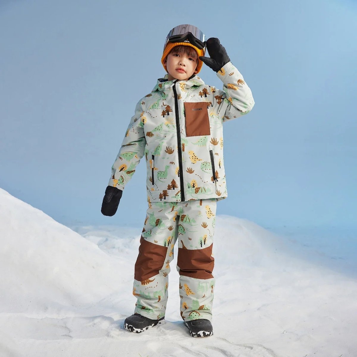 NANEND Warm & Waterproof Ski Suit for Boys and Girls - NANEND