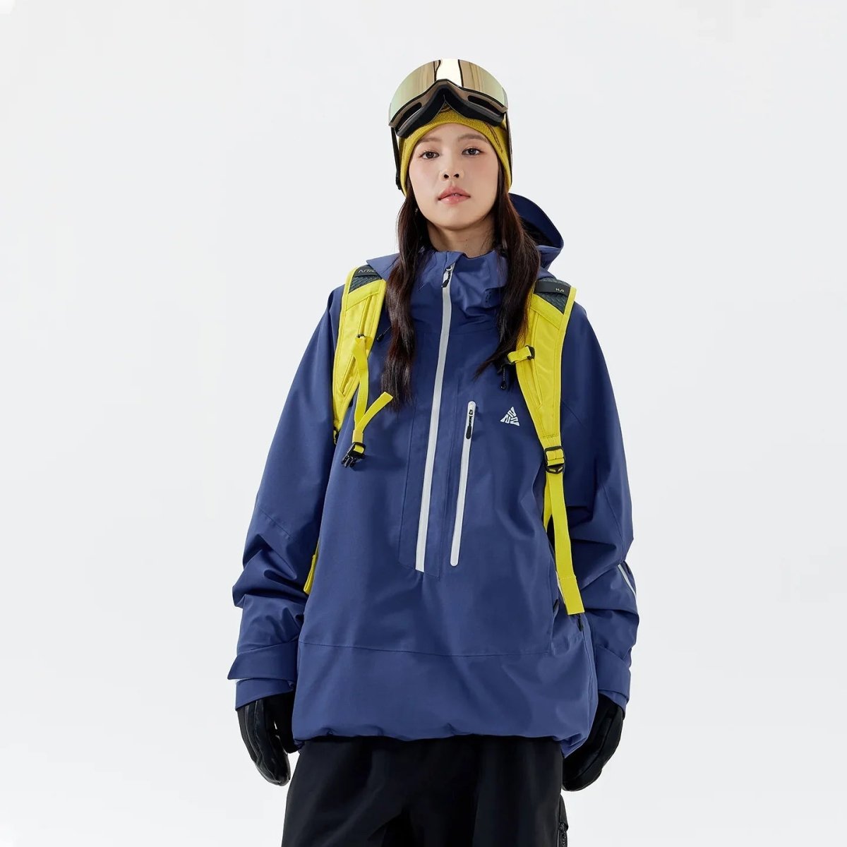 NANEND Waterproof and windproof hooded loose - fitting ski jacket - Unisex - NANEND