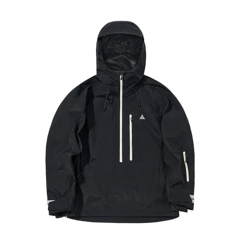 NANEND Waterproof and windproof hooded loose - fitting ski jacket - Unisex - NANEND