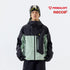 NANEND Waterproof & P Cotton Color - blocked Ski Jacket with RECCO Unisex - NANEND