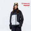 NANEND Waterproof & P Cotton Color - blocked Ski Jacket with RECCO Unisex - NANEND