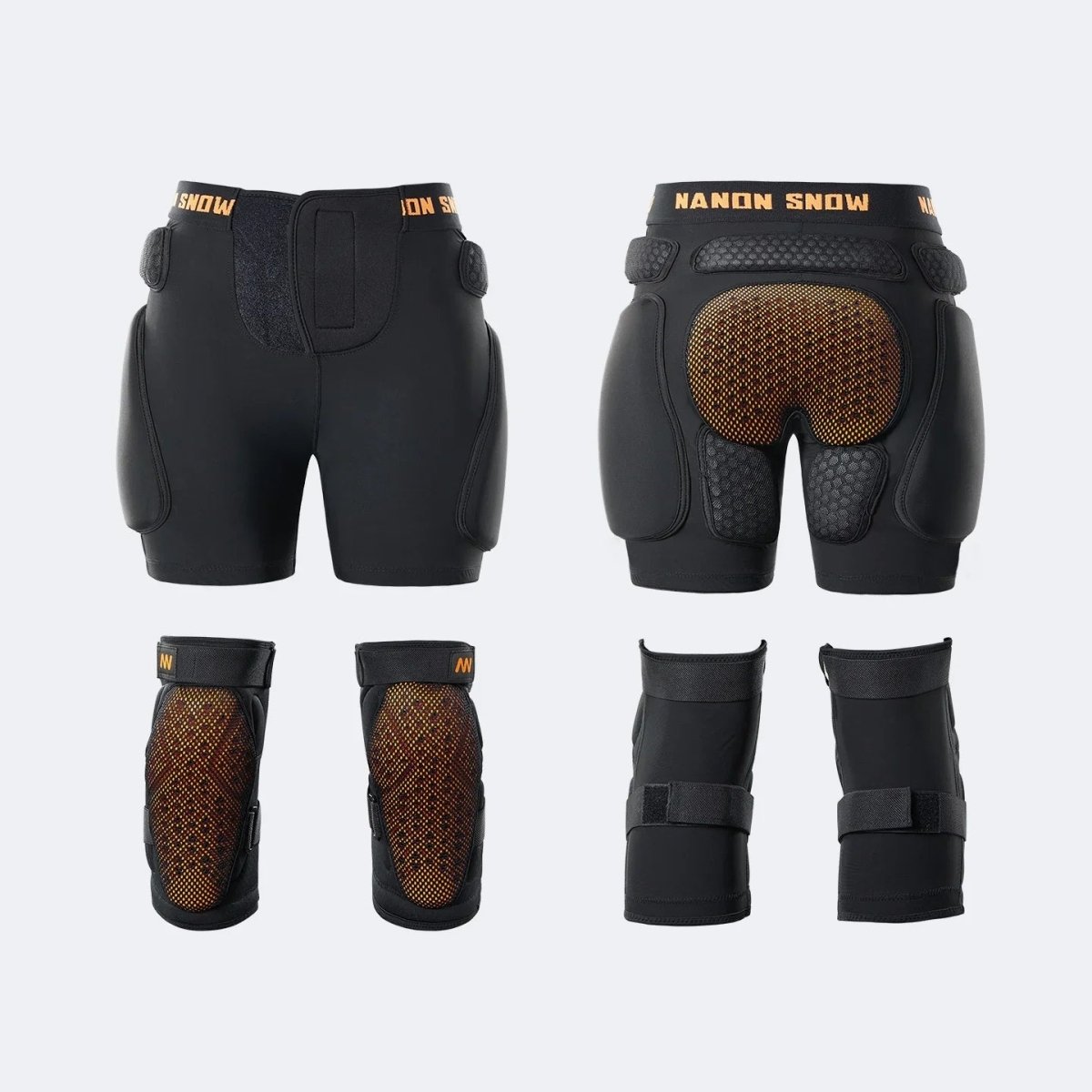 NANEND Women's inner ski hip and knee pads for fall protection - NANEND
