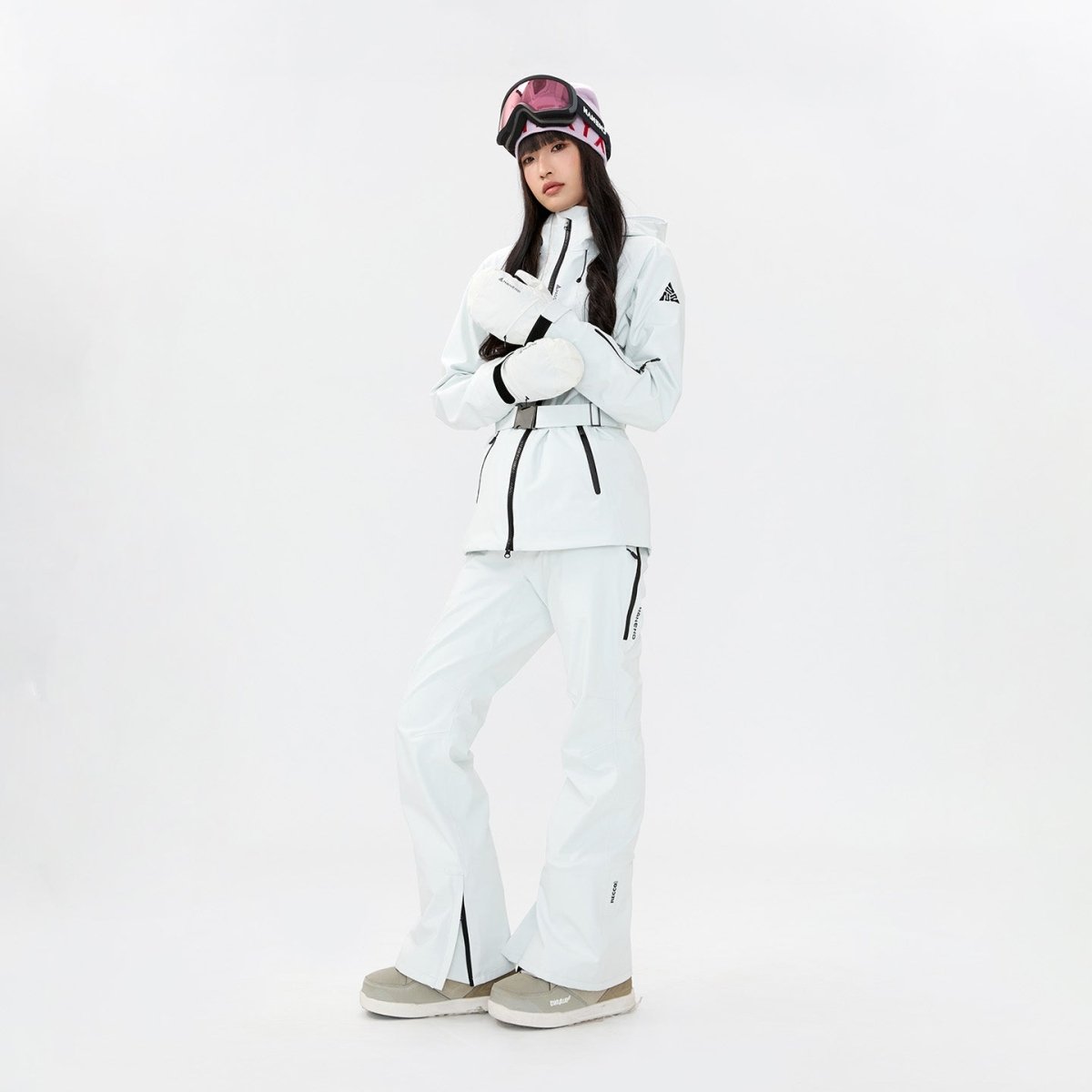 NANEND Women's Sweetspot Slim Fit Flare Ski Suit Set - NANEND
