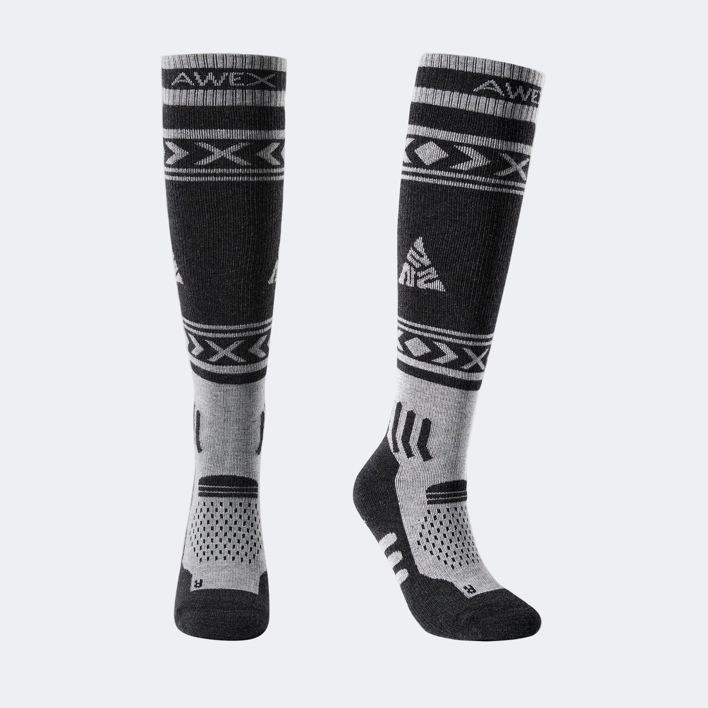 NANEND x AWEX Collaboration – Merino Wool Thermal Pro Ski Socks - NANEND