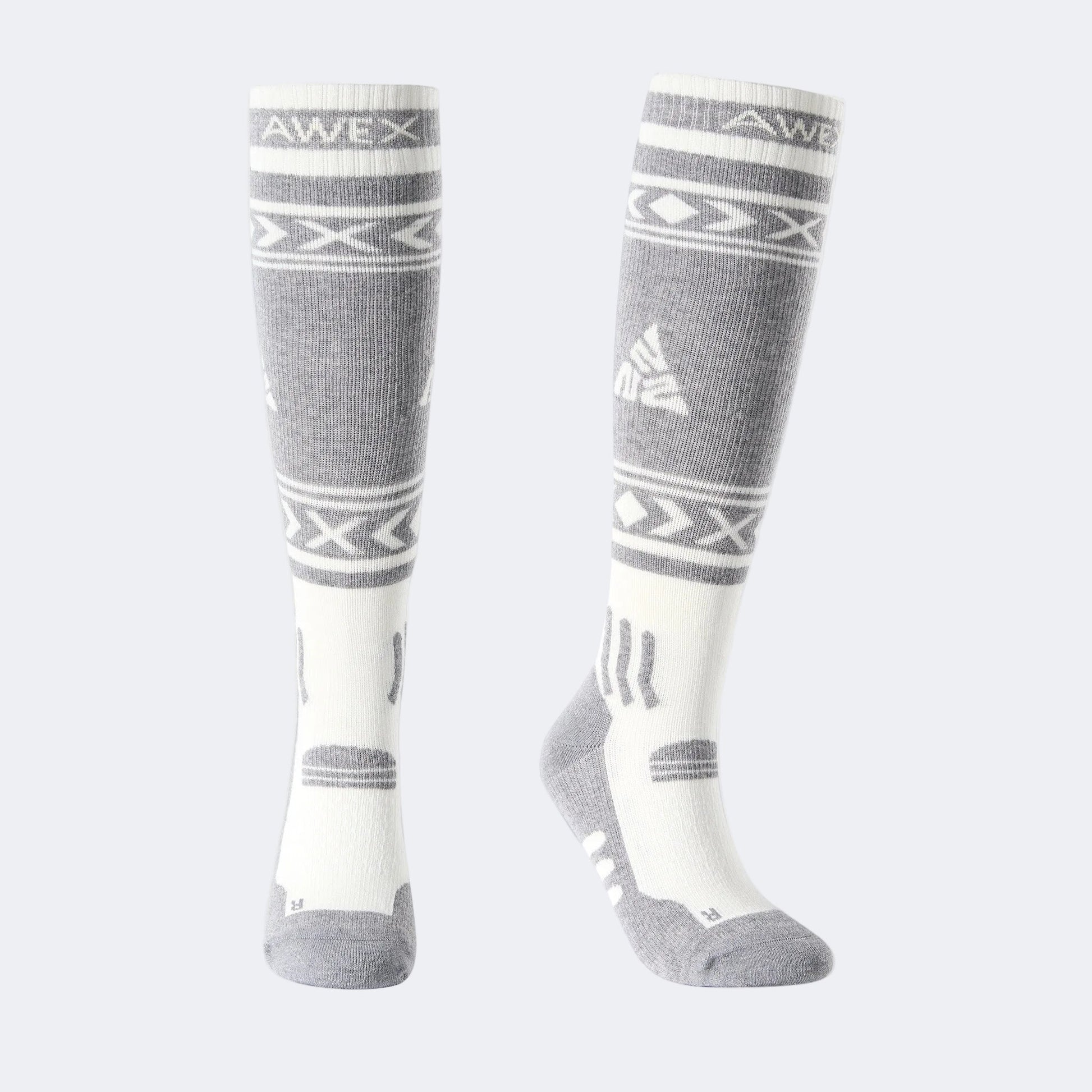 NANEND x AWEX Collaboration – Merino Wool Thermal Pro Ski Socks - NANEND