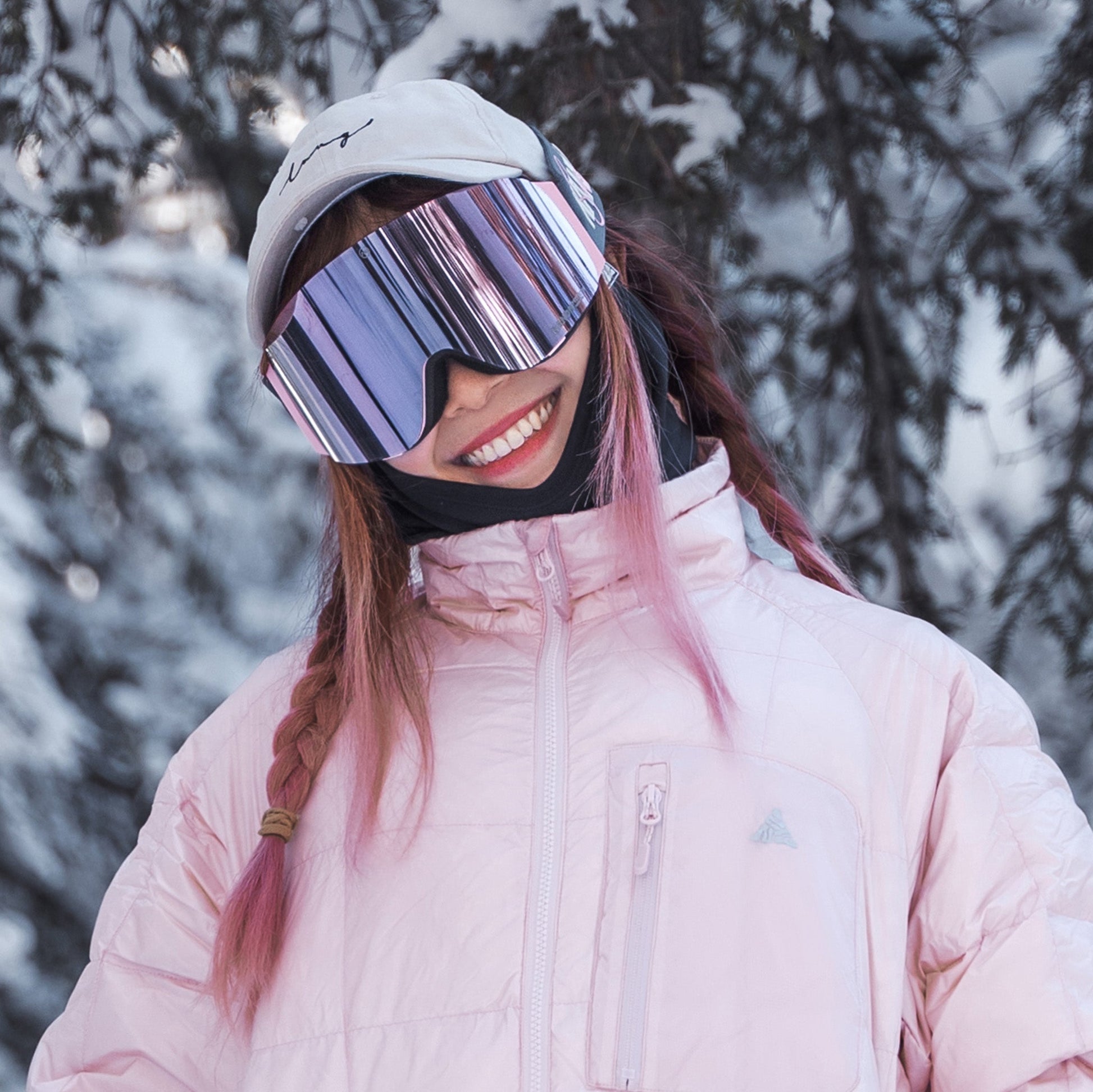 NANEND OTG HD Anti-Fog Flip-Up Ski Goggles NG17
