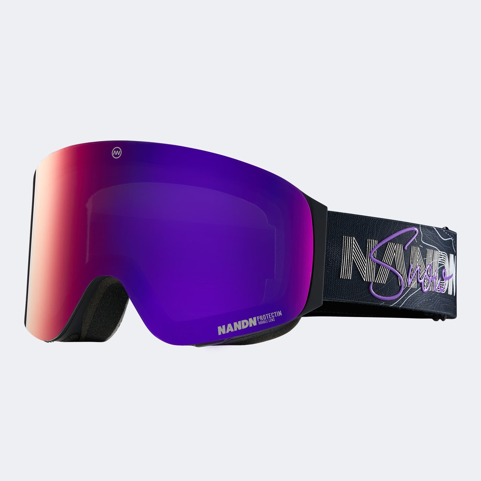 OTG Cylindrical breathable HD anti-fog flip-up ski goggles NG17
