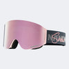OTG Cylindrical breathable HD anti-fog flip-up ski goggles NG17 - NANEND（Pink frame dreamy pink VLT 16%）