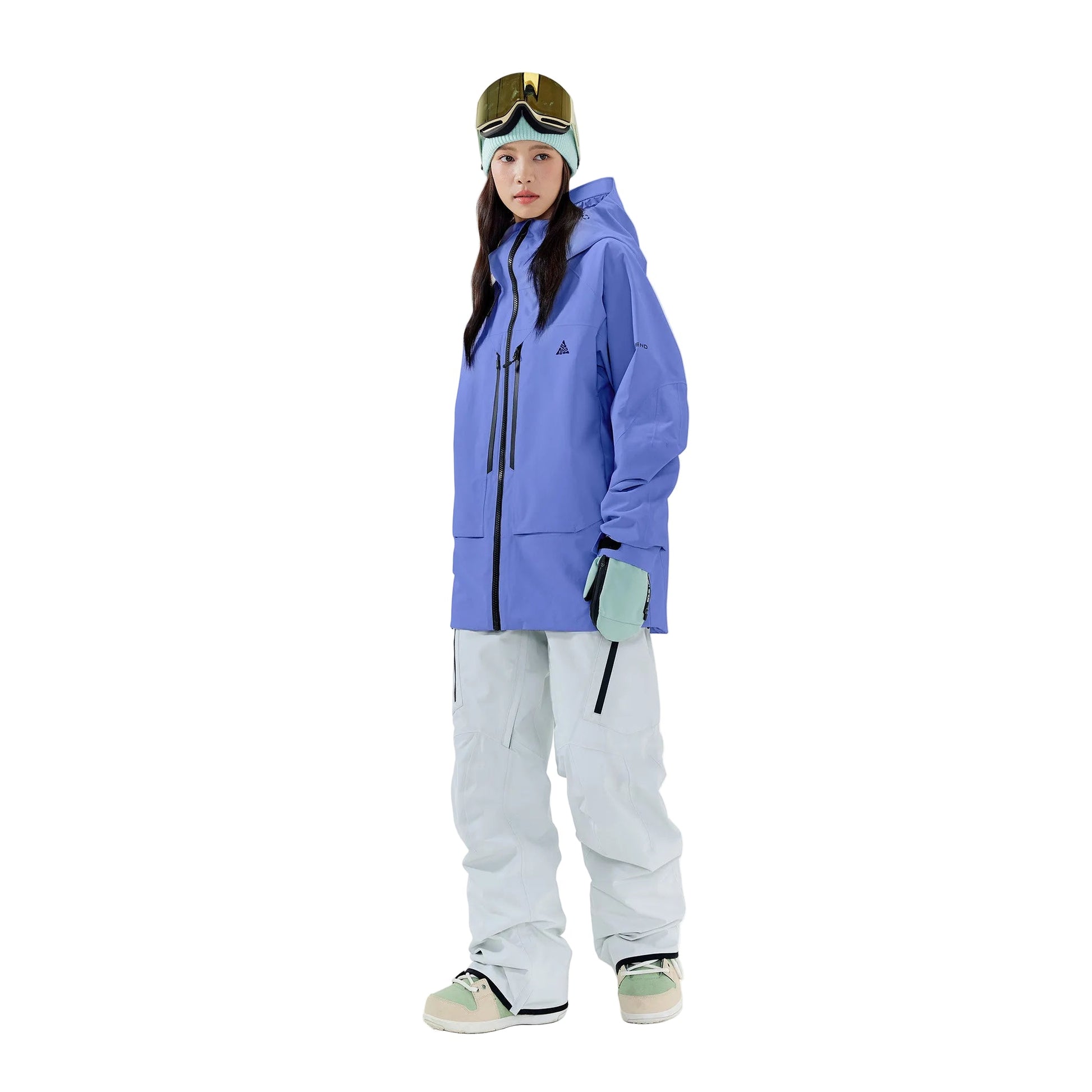 P cotton waterproof and warm ski suit set - Unisex - NANEND