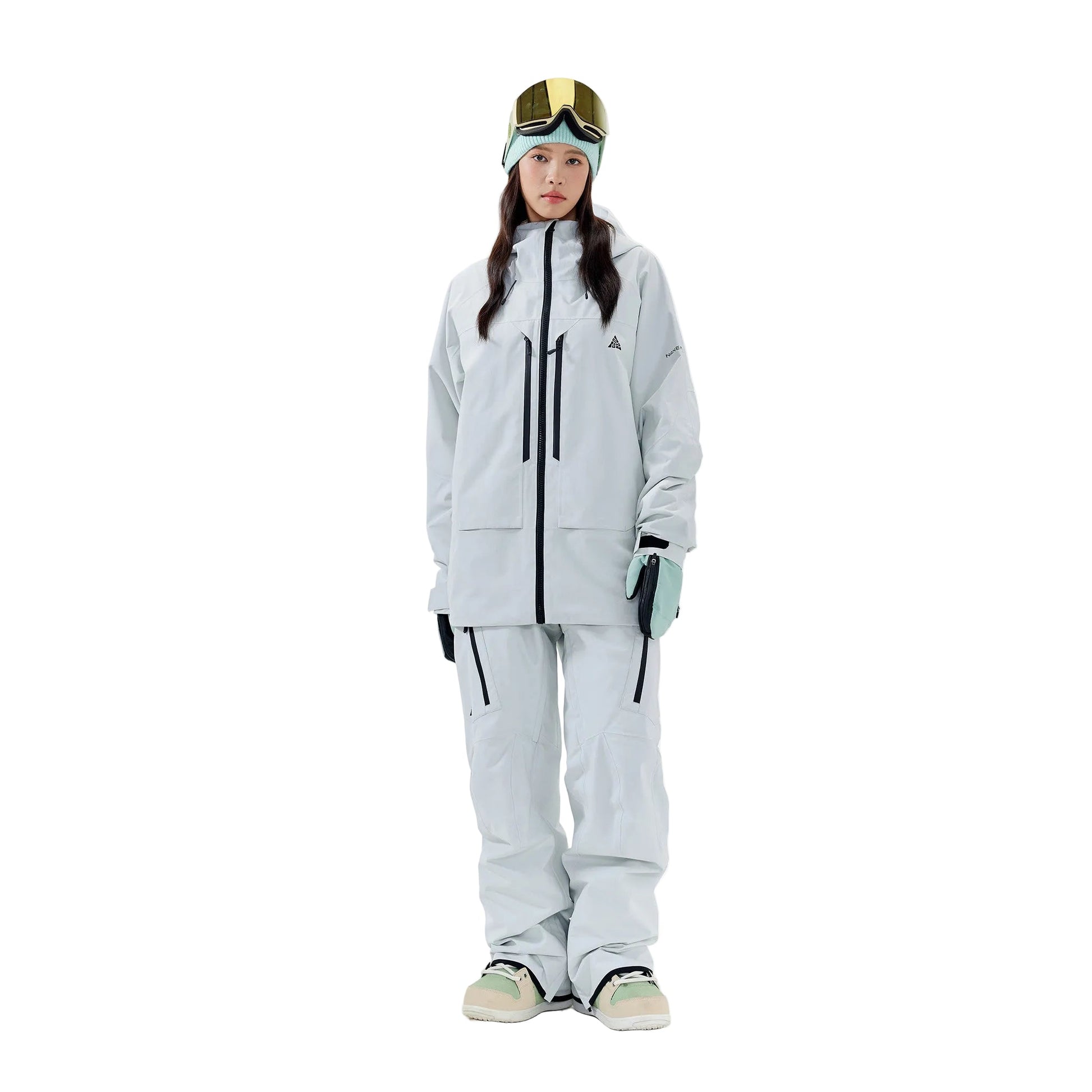 P cotton waterproof and warm ski suit set - Unisex - NANEND