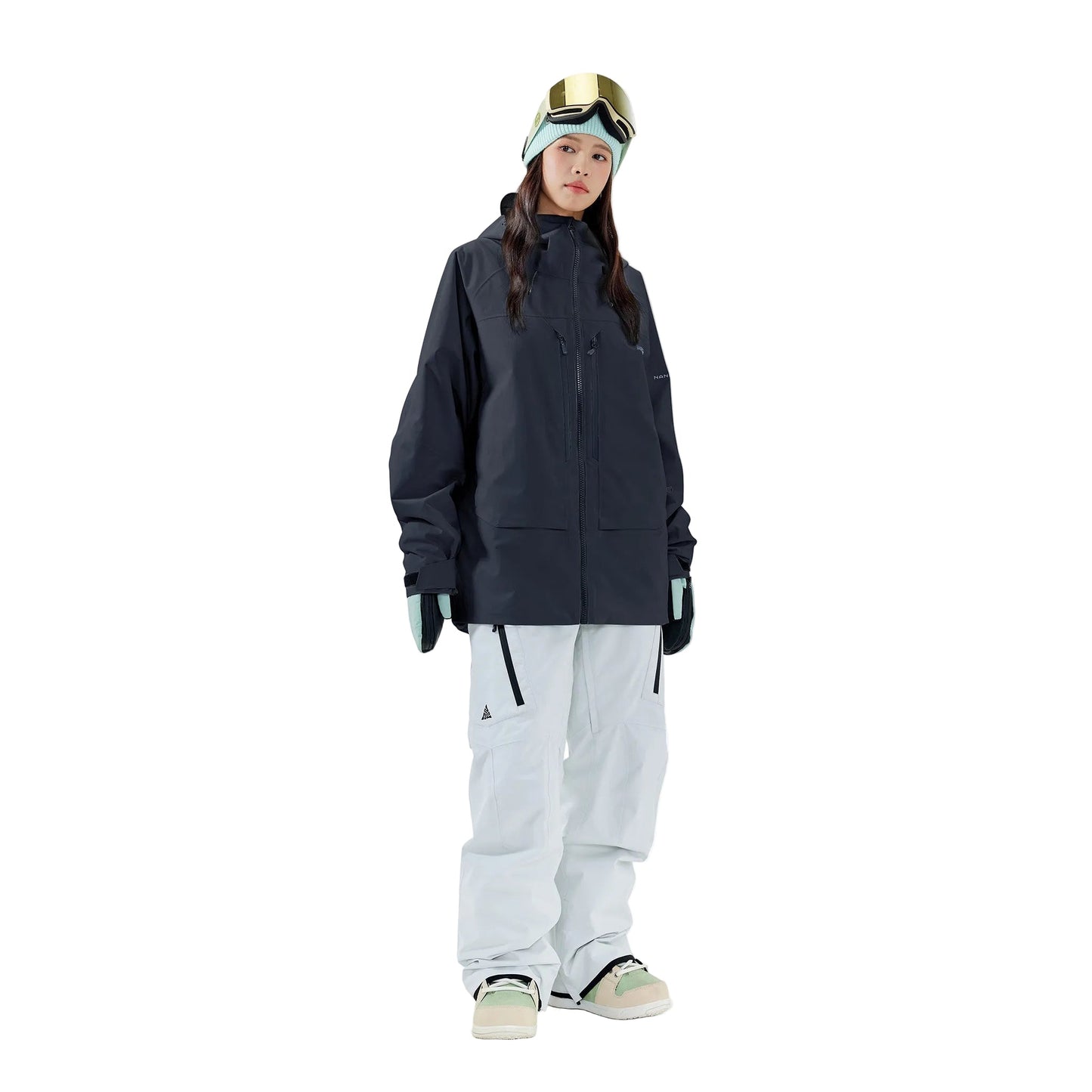 P cotton waterproof and warm ski suit set - Unisex - NANEND