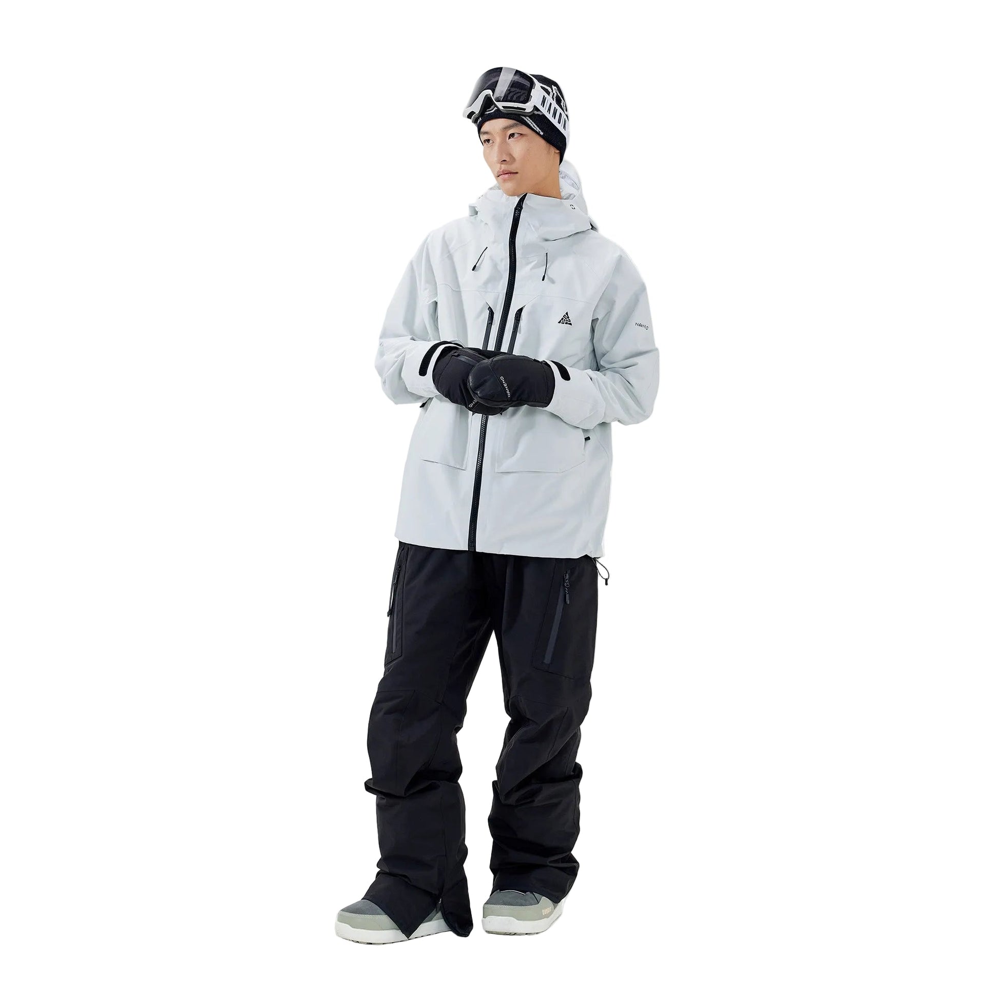 P cotton waterproof and warm ski suit set - Unisex - NANEND