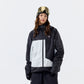 Plaid color-blocked P cotton warm RECCO ski jacket - Unisex - NANEND