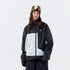 Plaid color-blocked P cotton warm RECCO ski jacket - Unisex - NANEND