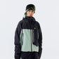 Plaid color-blocked P cotton warm RECCO ski jacket - Unisex - NANEND