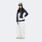 Plaid color-blocked warm workwear-style ski suit - Unisex - NANEND（
Black and white top + Snow Mountain White Pants）