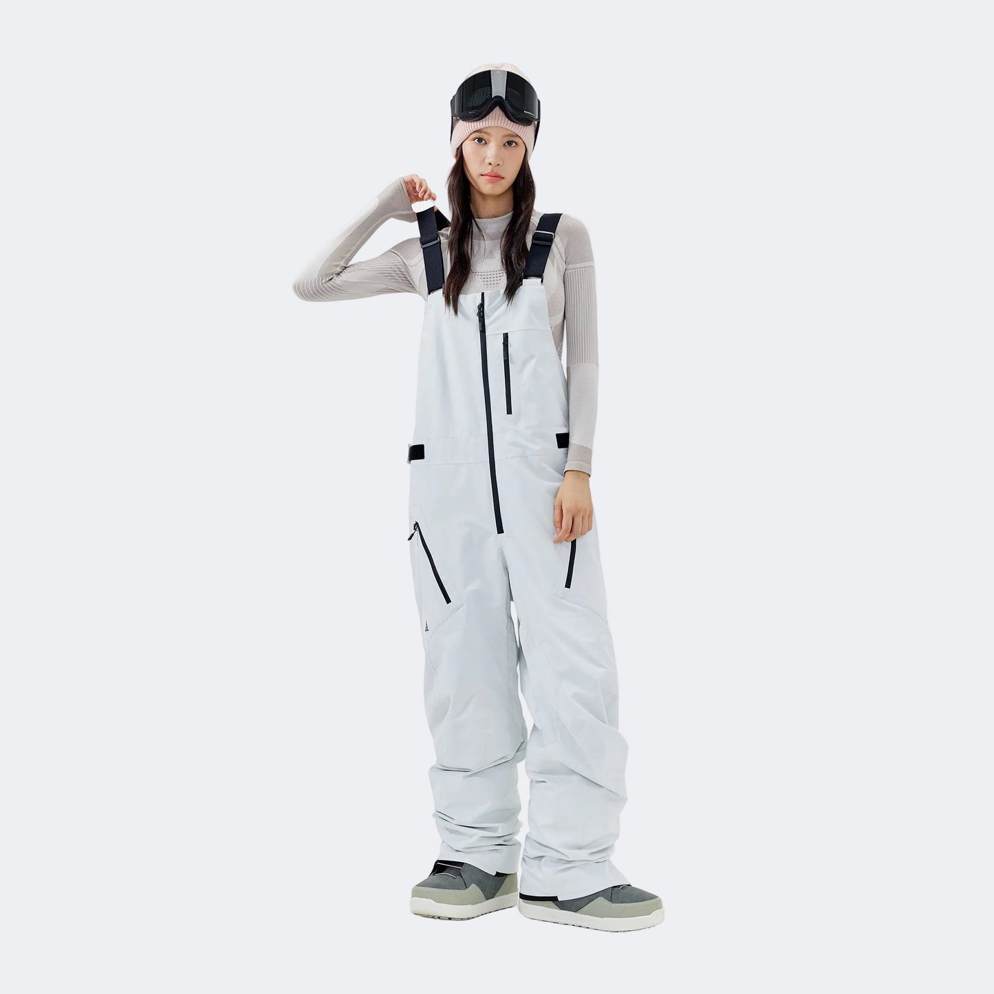 Quick-release professional ski overalls with fleece lining RECCO rescue - Unisex - NANEND