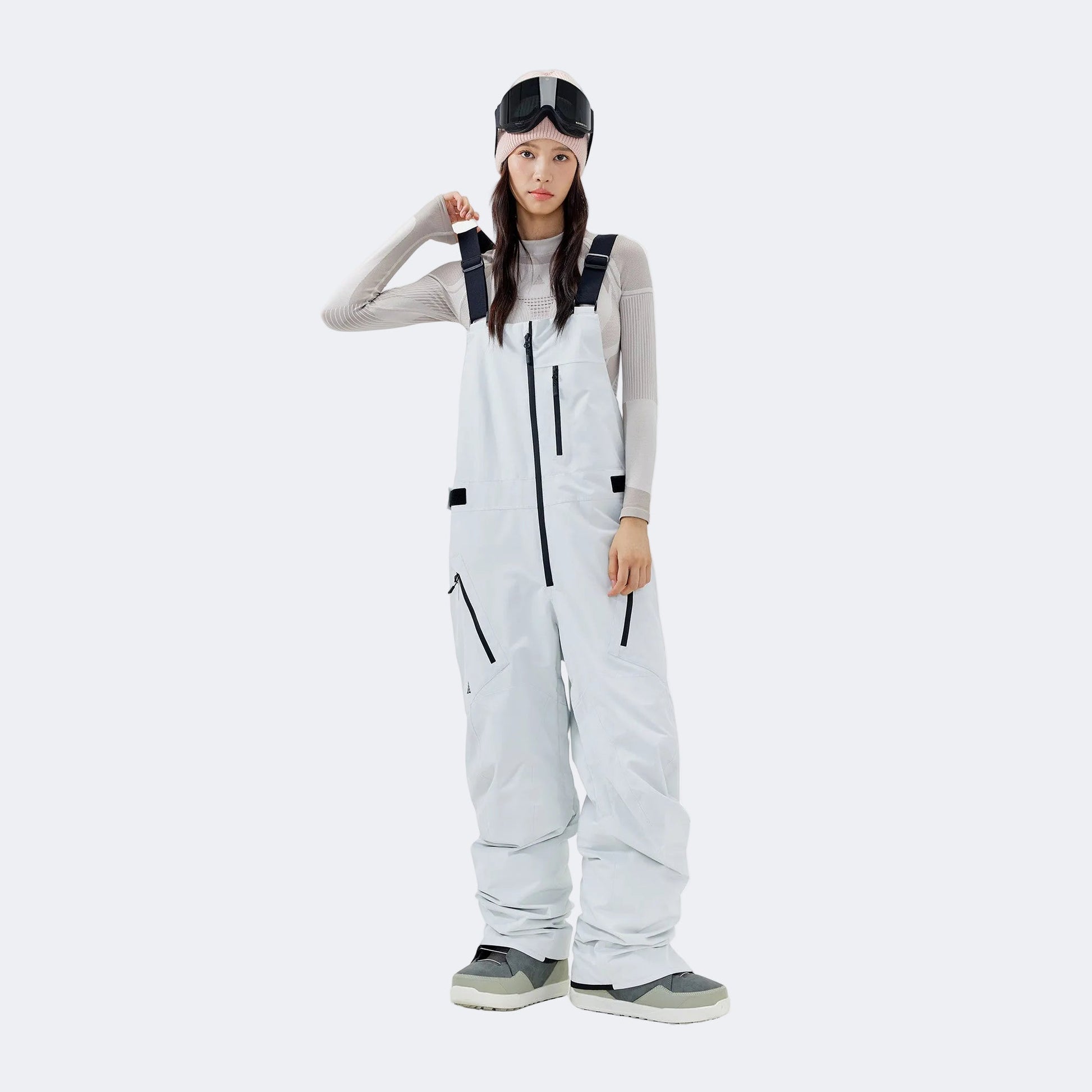 Quick-release professional ski overalls with fleece lining RECCO rescue - Unisex - NANEND