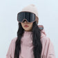 Replaceable sponge, ultralight, Maillard color scheme Ski Goggles NG20 - NANEND