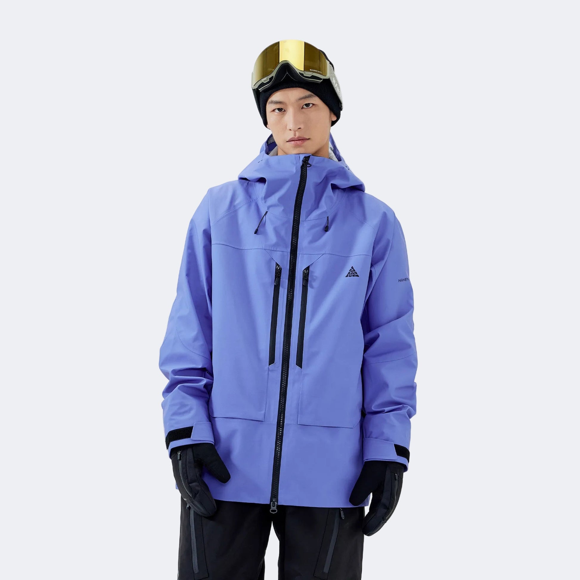 Rime - 3L Seam-Sealed Waterproof Professional Ski Jacket - Unisex - NANEND