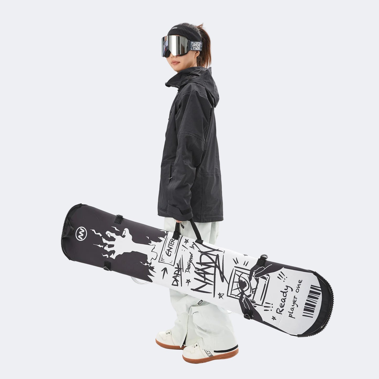 Scratch & Rust Resistant Snowboard Bag – Single/Double Strap - NANEND