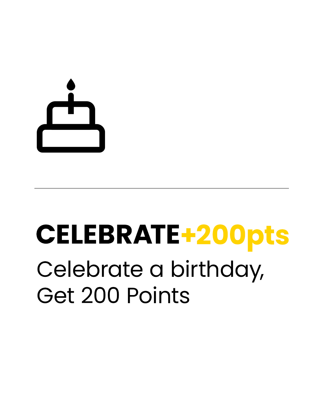 Birthday reward: get 200 points – NANEND Club